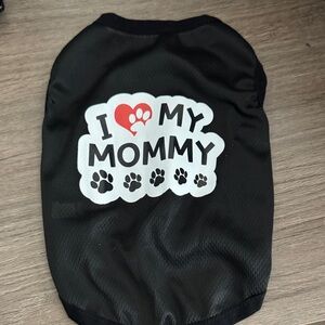 Pet T-shirt ‘ I Love My Mommy’